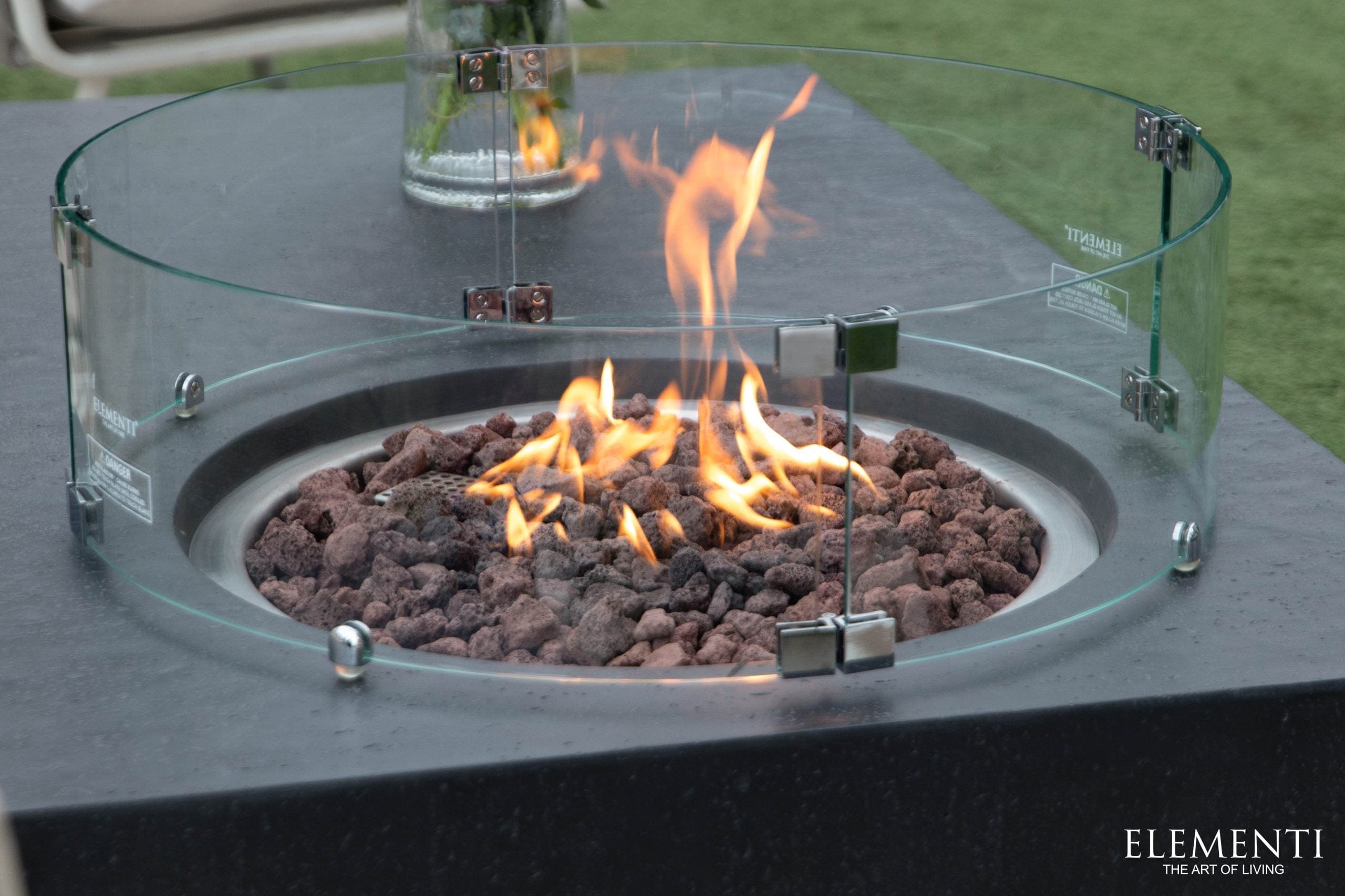 Elementi Fire Table Elementi Metropolis Fire Table - Dark Grey