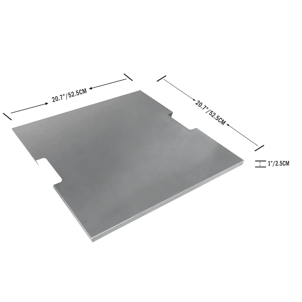Elementi Fire Table Lid Elementi Stainless Steel Lid for Manhattan Table ONF01-220D ONF01-220D