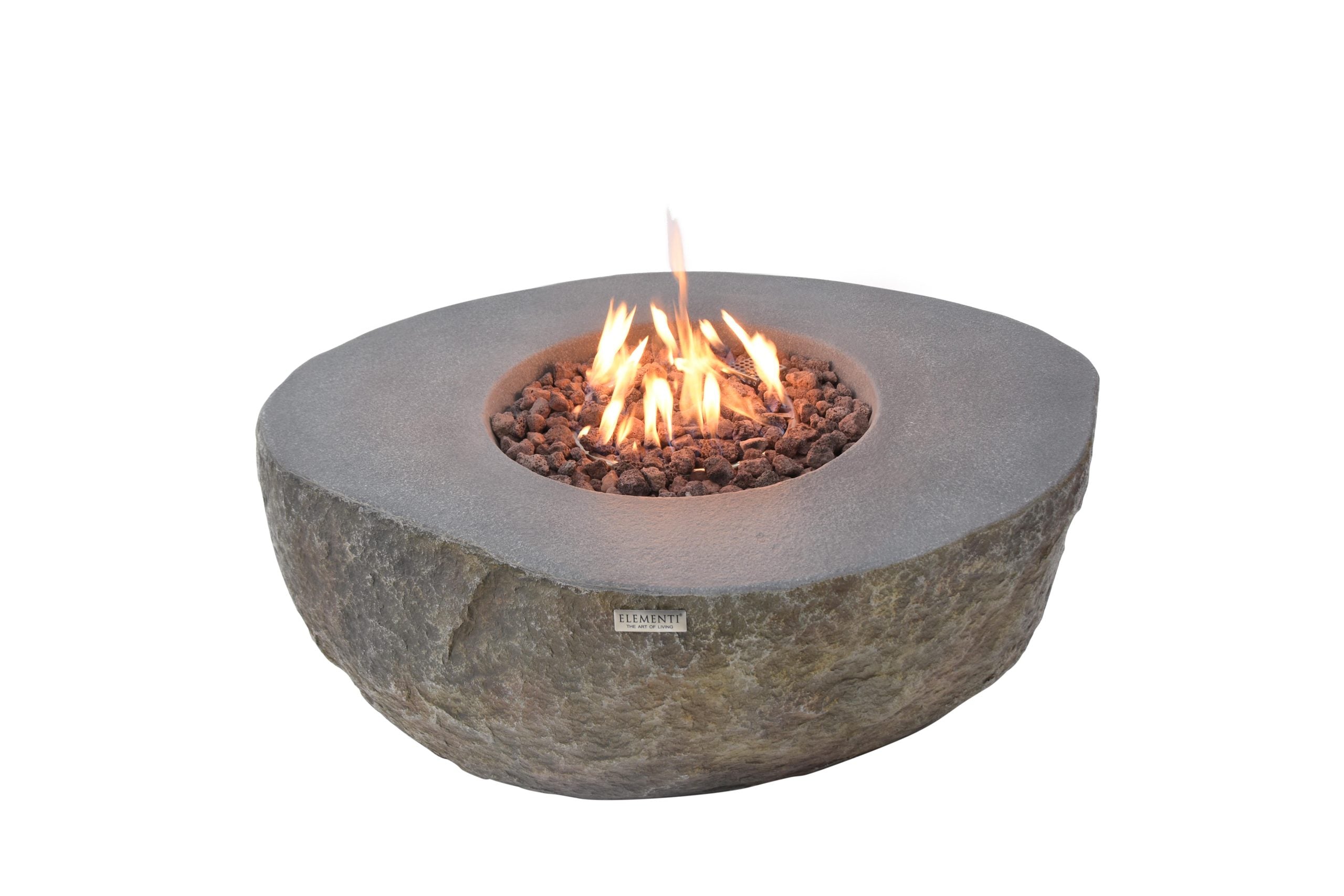 Elementi Fire Table Natural Gas Elementi Boulder Fire Table OFG110-NG