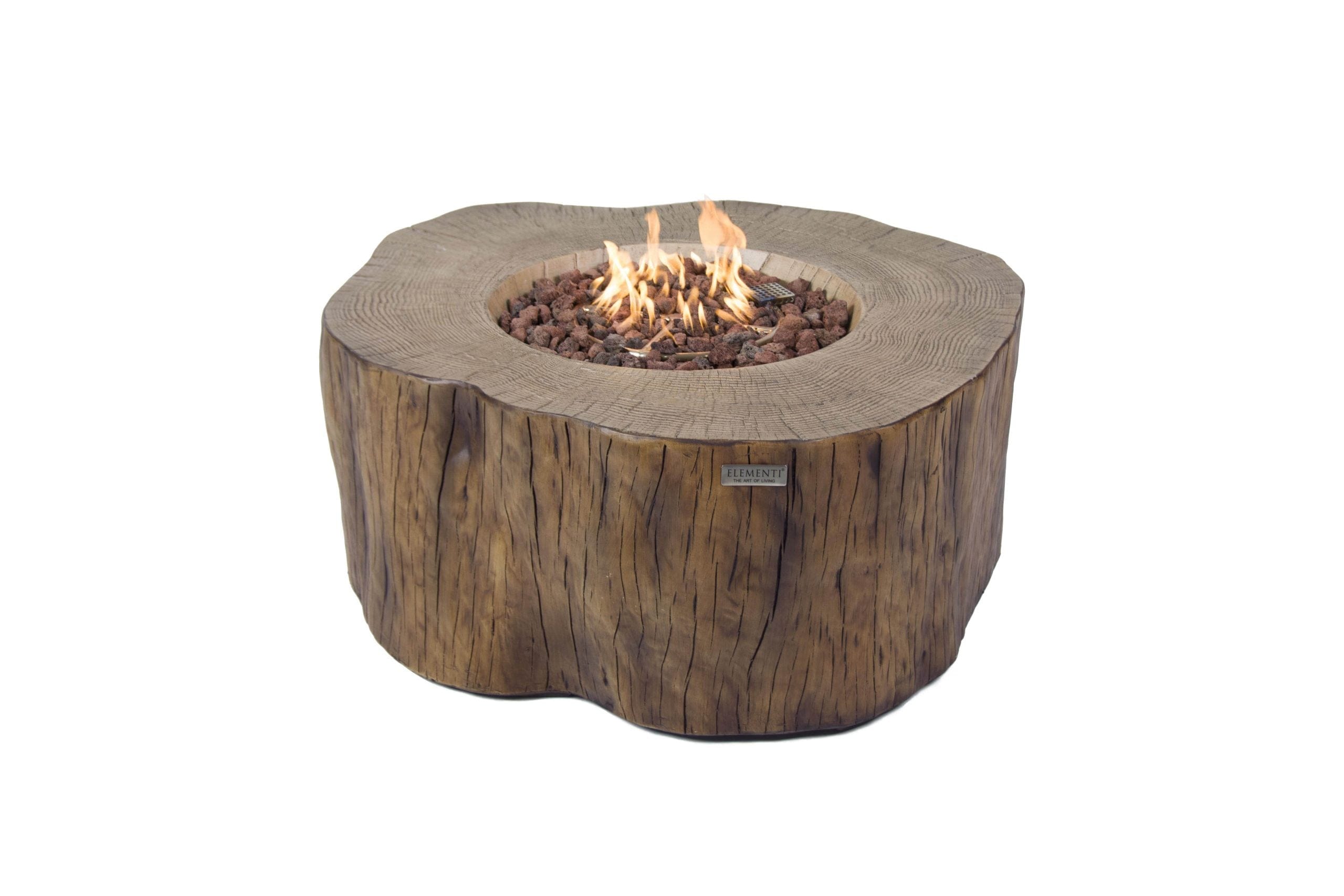 Elementi Fire Table Natural Gas Elementi Manchester Fire Table - Redwood OFG145RW-NG