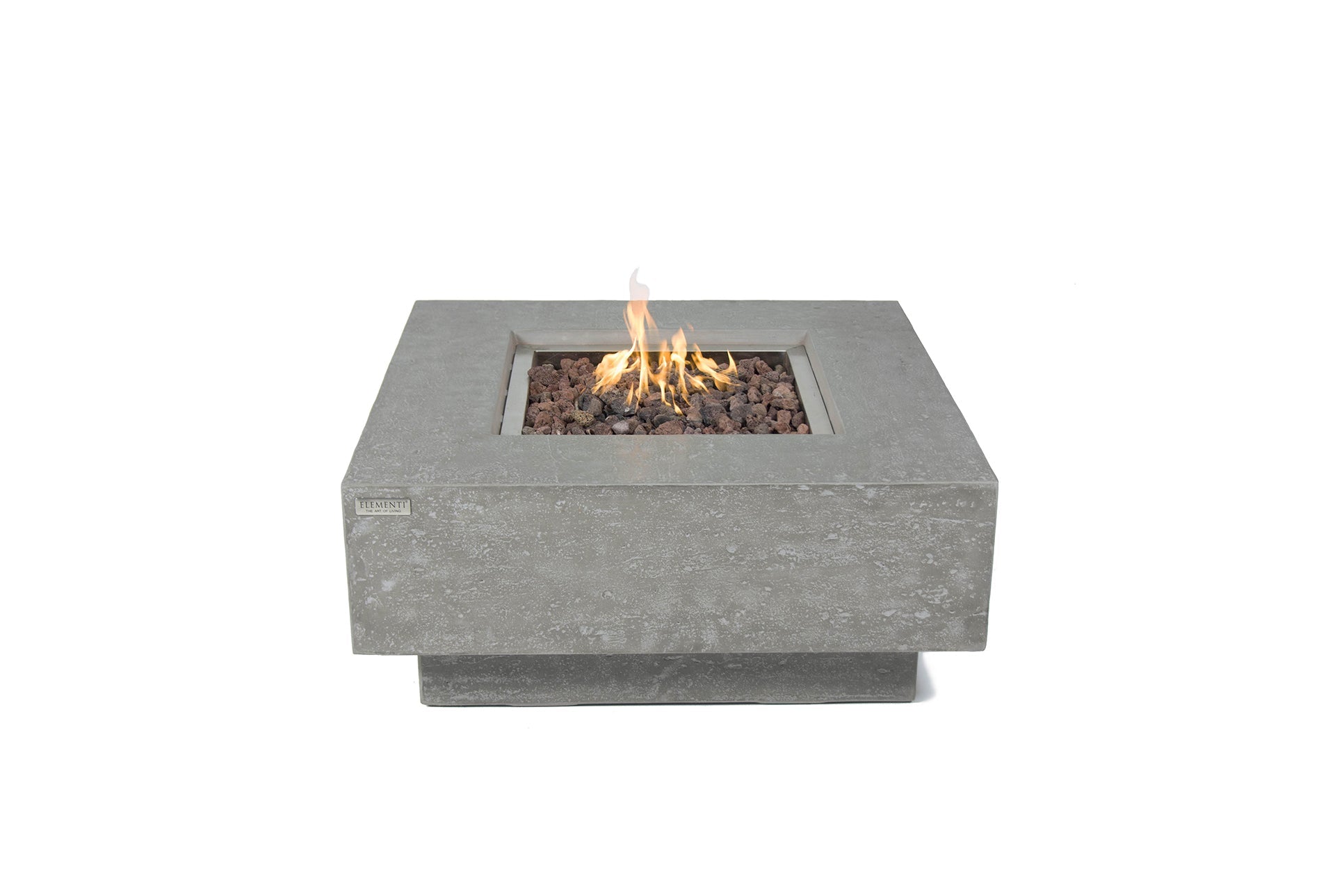 Elementi Fire Table Natural Gas Elementi Manhattan Fire Table - Light Grey OFG103-NG