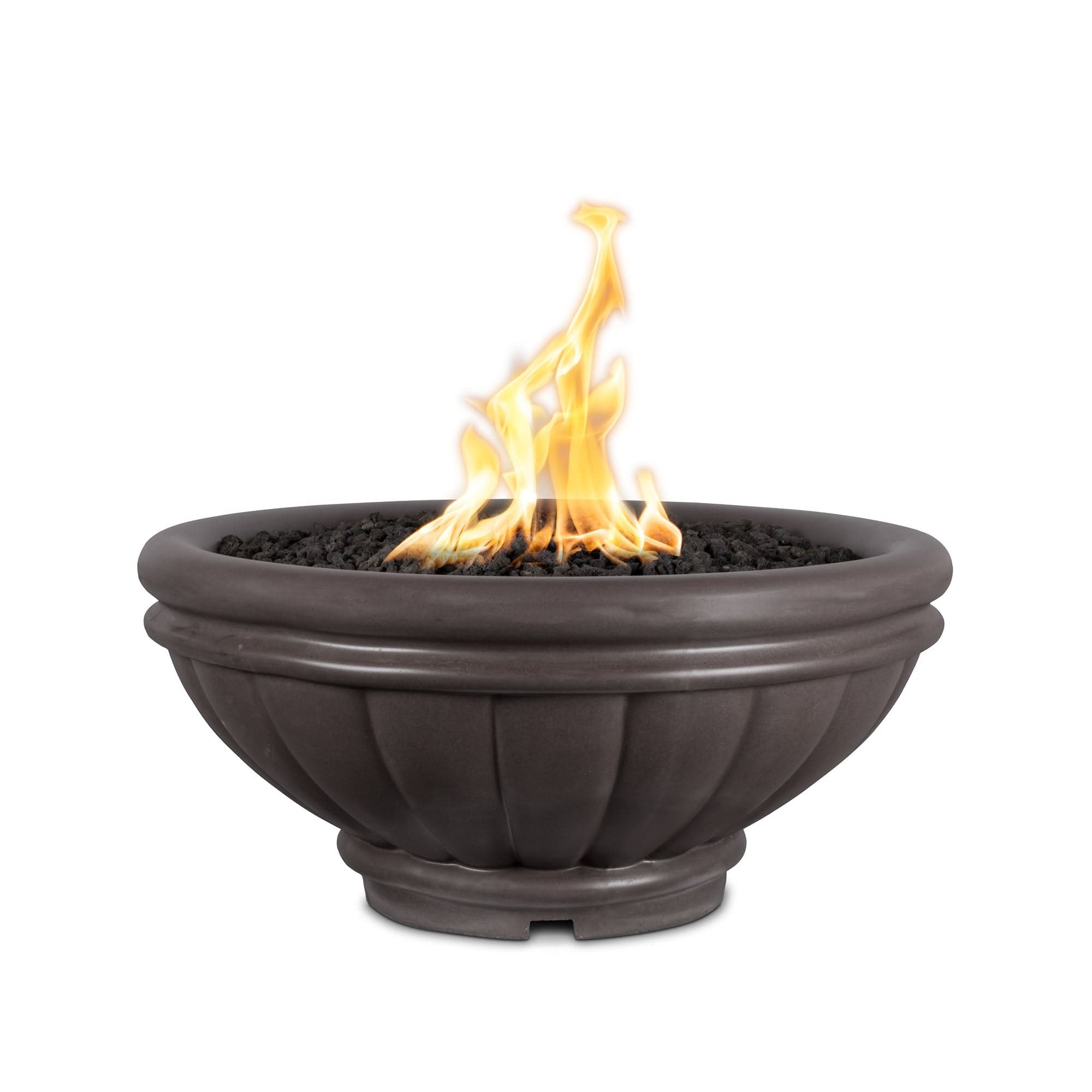 The Outdoor Plus Fire Bowl 24" / Match Lit The Outdoor Plus Roma Fire Bowl | GFRC Concrete OPT-ROMFO24