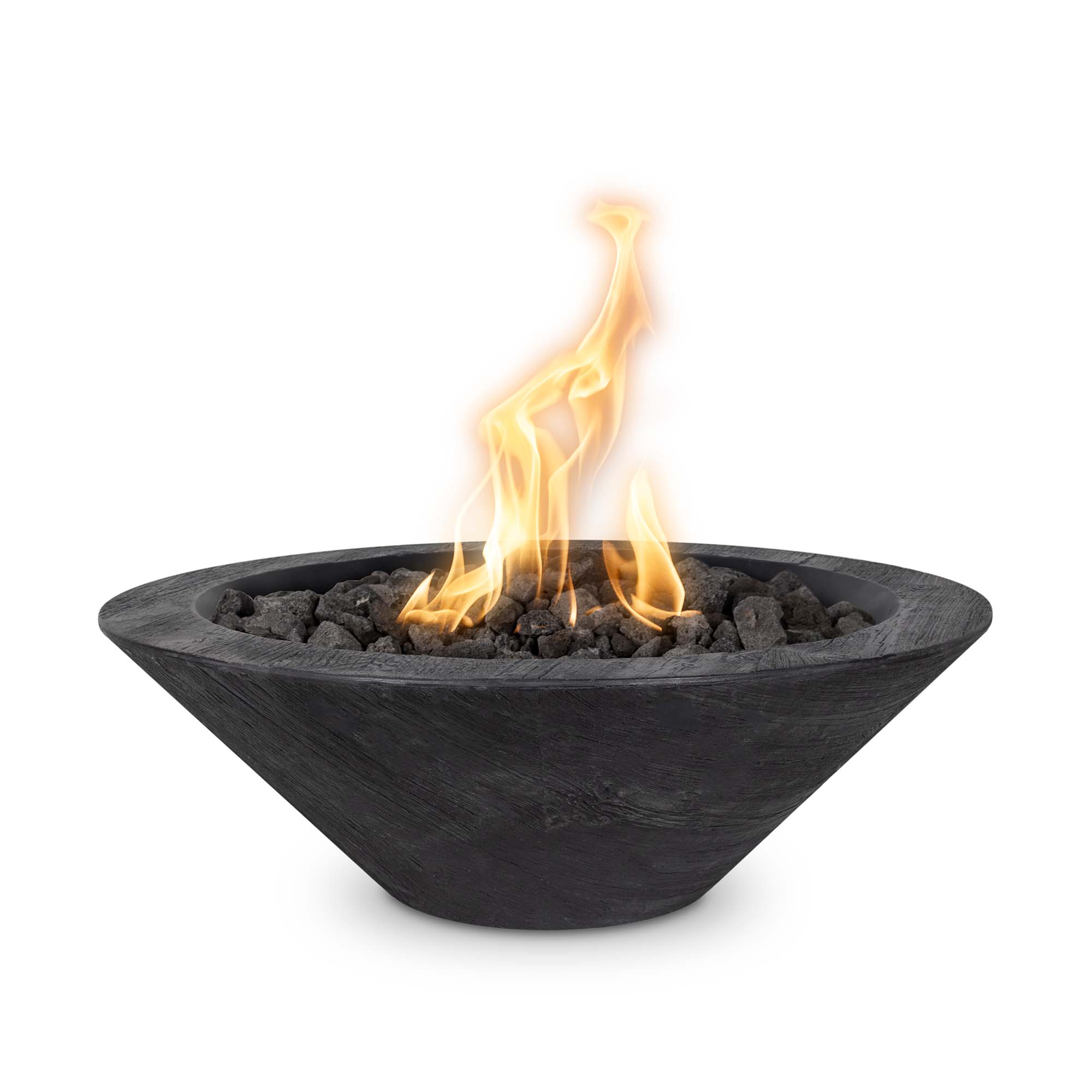 The Outdoor Plus Fire Bowl 32" / Match Lit The Outdoor Plus Cazo Cazo Fire Bowl | Wood Grain Concrete OPT-32RWGFO