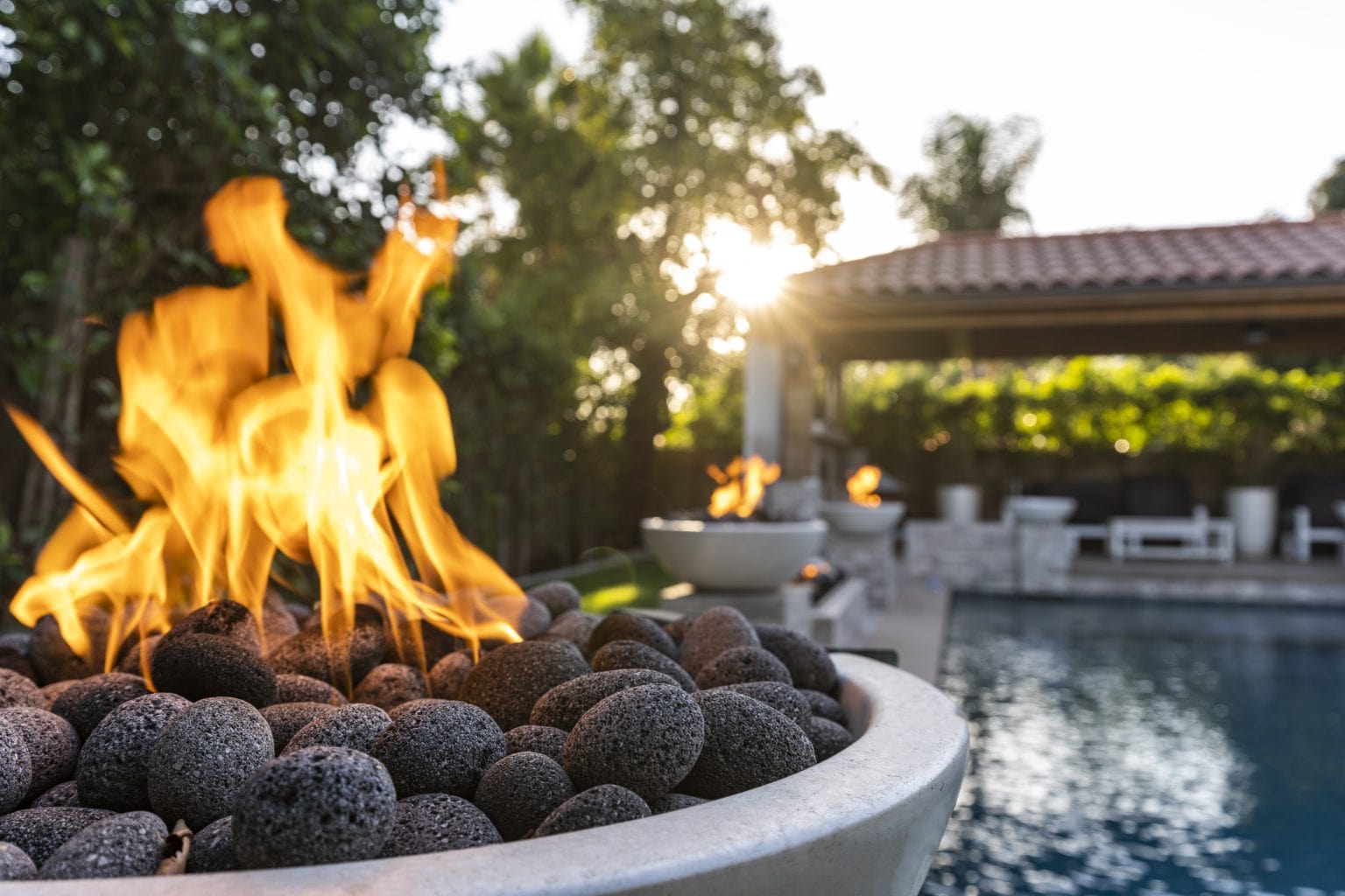The Outdoor Plus Fire Bowl The Outdoor Plus Luna Fire Bowl – GFRC Concrete