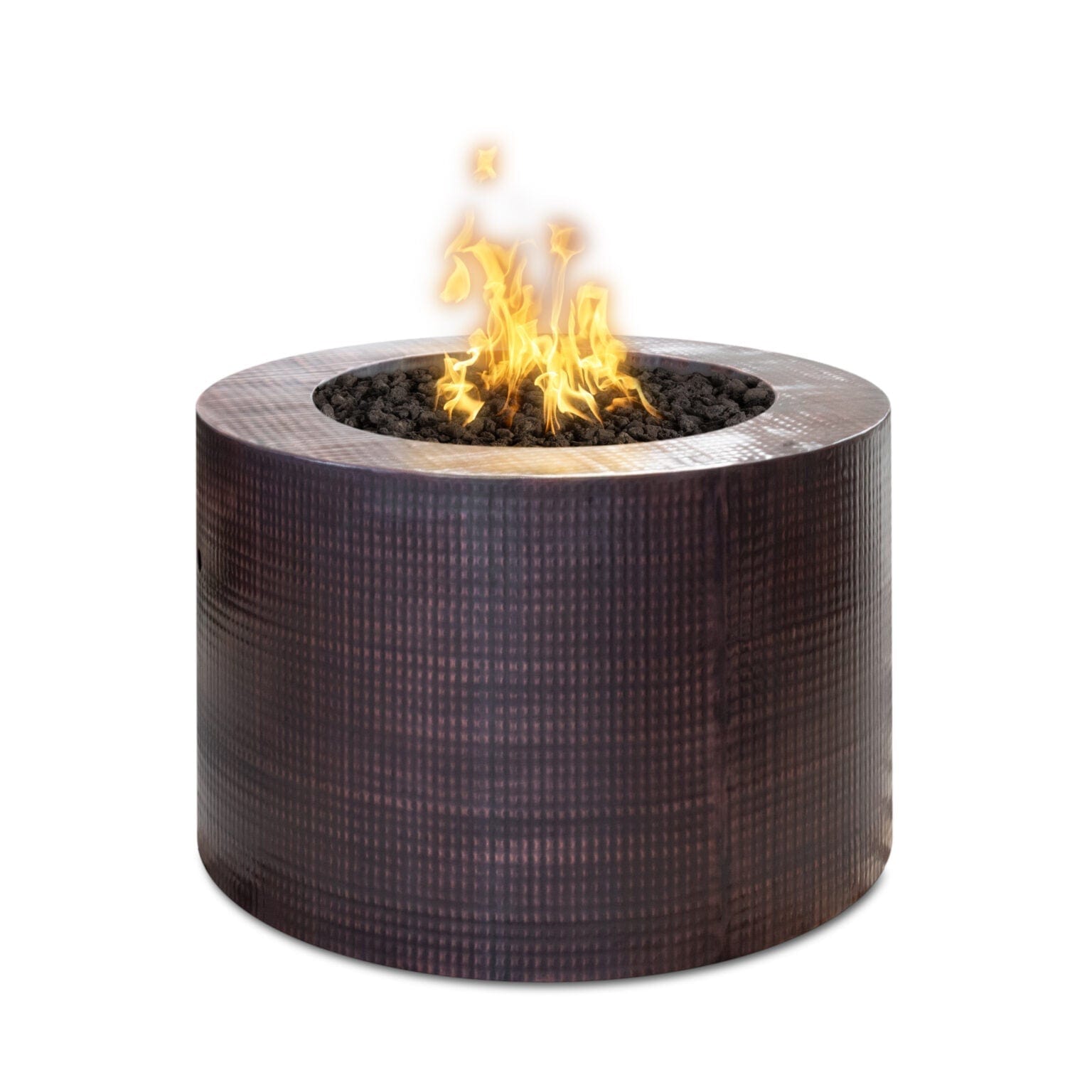 The Outdoor Plus Fire Pit 30" / Match Lit The Outdoor Plus Beverly Fire Pit | Hammered Copper OPT-30RRCPR