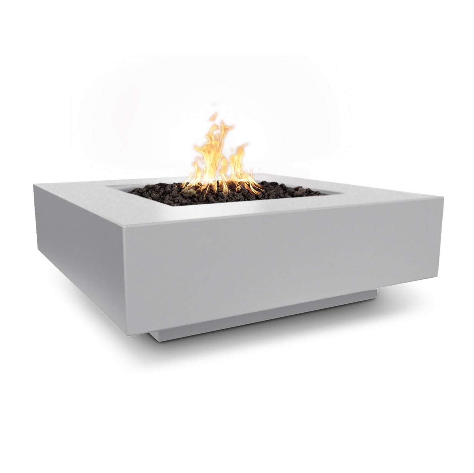 The Outdoor Plus Fire Pit 36" / Match Lit / Natural Gas The Outdoor Plus Cabo Square Fire Pit | Stainless Steel OPT-CBSQ36SS