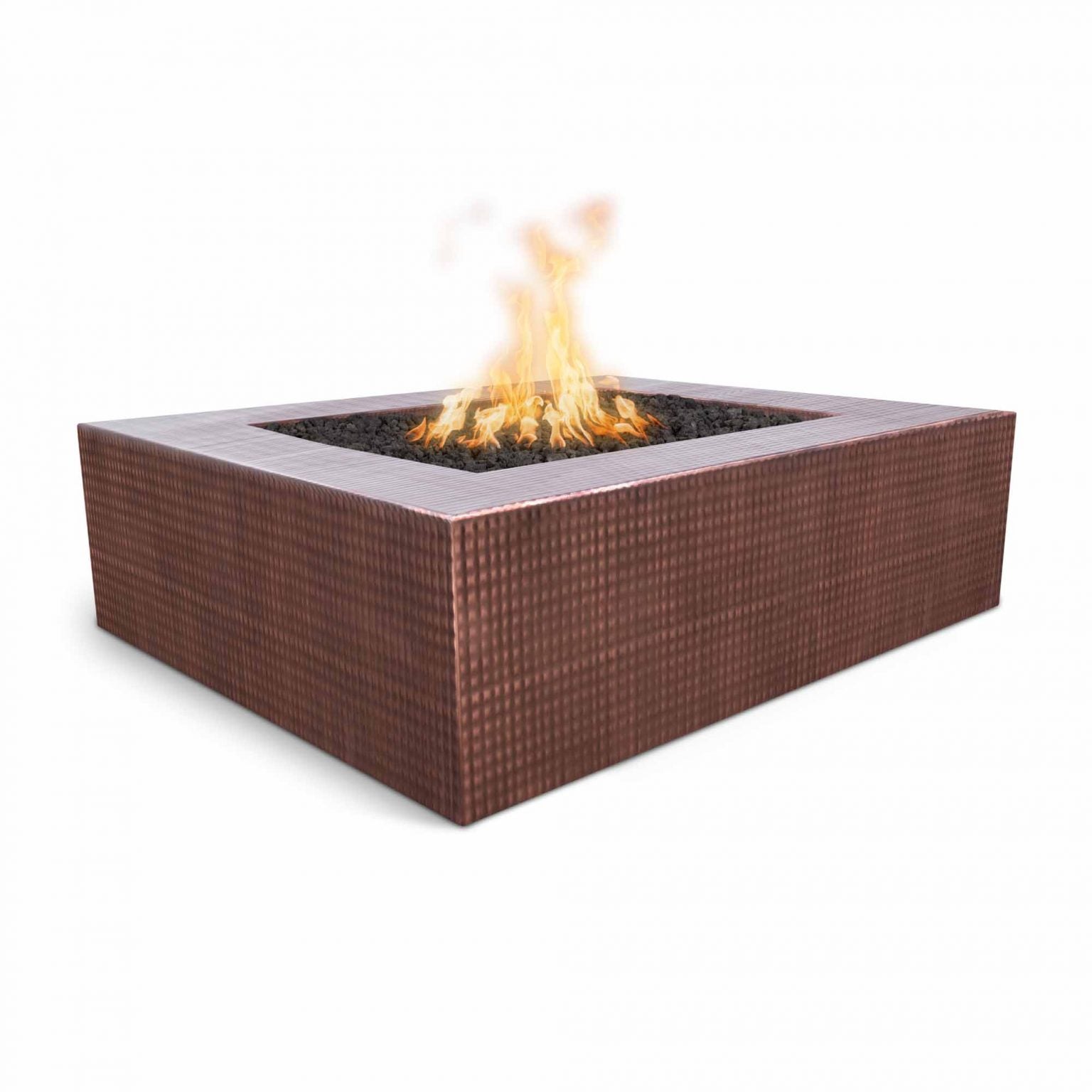The Outdoor Plus Fire Pit 36" / Match Lit / Natural Gas The Outdoor Plus Quad Fire Pit | Copper OPT-QDCPR36