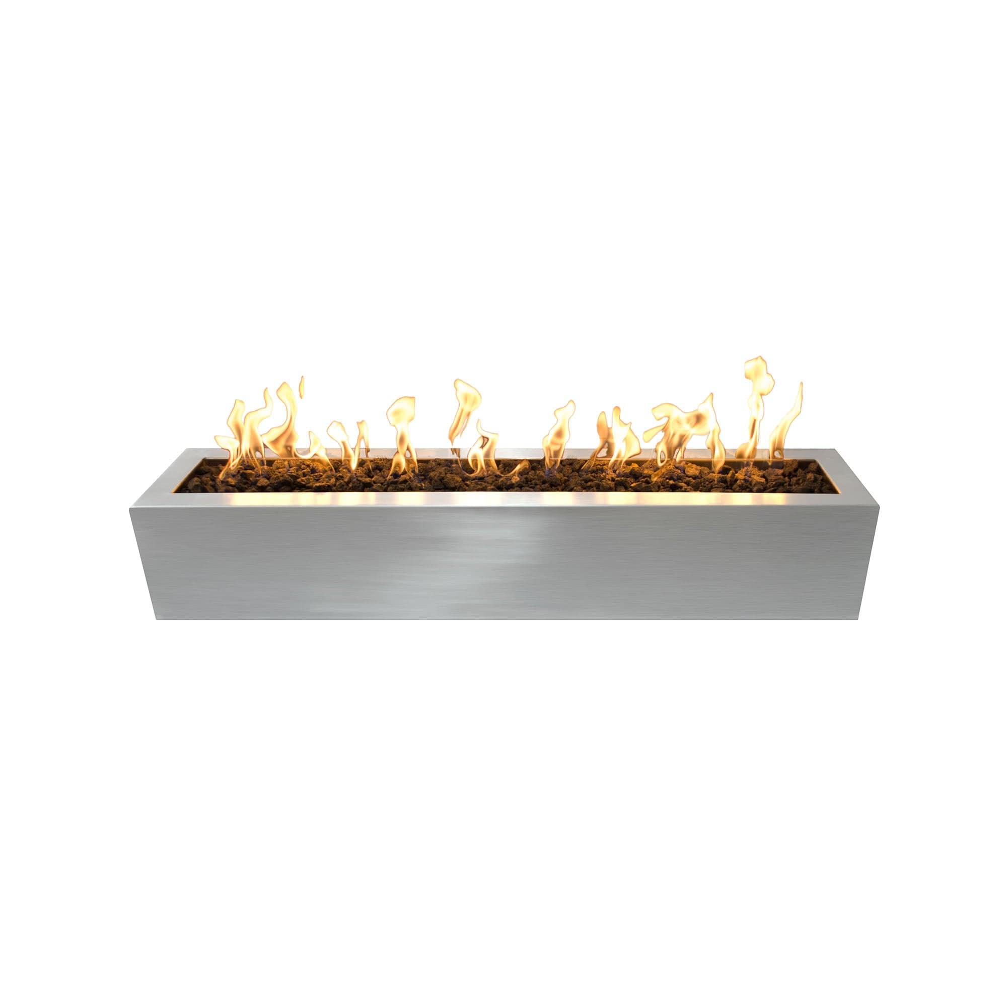The Outdoor Plus Fire Pit 48" / Match Lit / Natural Gas The Outdoor Plus Eaves Fire Pit | Stainless Steel OPT-LBTSS48