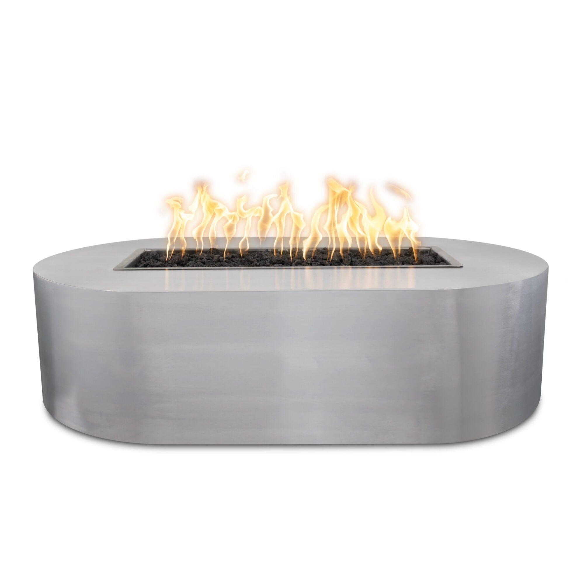 The Outdoor Plus Fire Pit 48" / Match Lit The Outdoor Plus Bispo Fire Pit | Stainless Steel OPT-BSPSS48