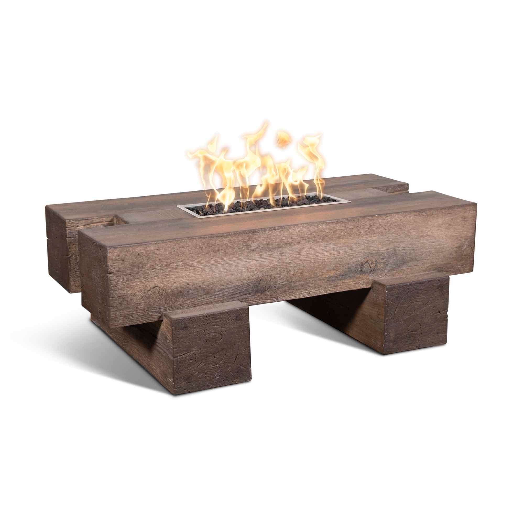 The Outdoor Plus Fire Pit 48" / Match Lit with Flame Sense System The Outdoor Plus Palo Fire Pit | Wood Grain OPT-PAL48FSML