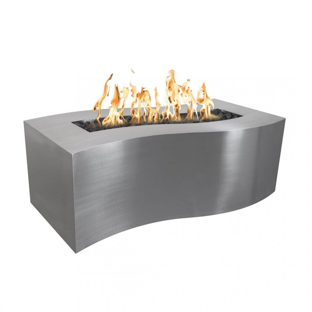 The Outdoor Plus Fire Pit 60" / Match Lit / Natural Gas The Outdoor Plus Billow Fire Pit | Stainless Steel OPT-BLWSS60