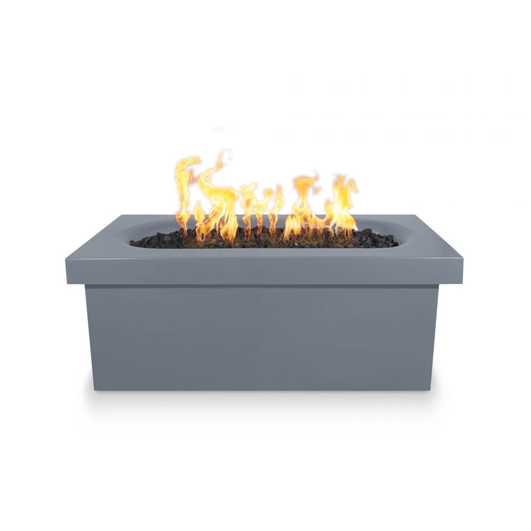 The Outdoor Plus Fire Pit 60" x 24" / Flame Sense System with Push Button Spark Igniter The Outdoor Plus Ramona Fire Table | Concrete OPT-RMNRT60FSEN