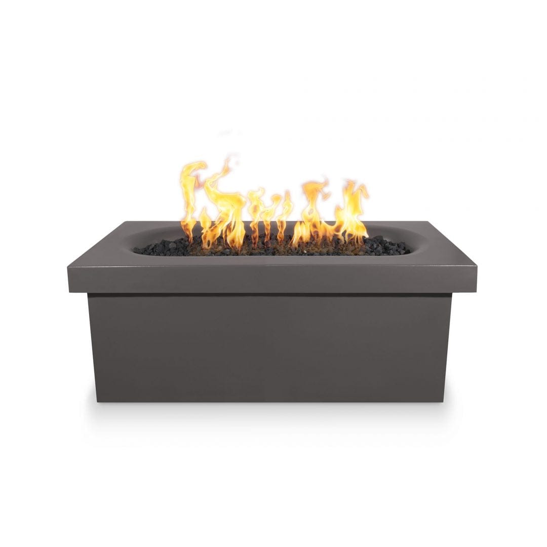 The Outdoor Plus Fire Pit 60" x 24" / Plug & Play Electronic Ignition The Outdoor Plus Ramona Fire Table | Concrete OPT-RMNRT60EKIT