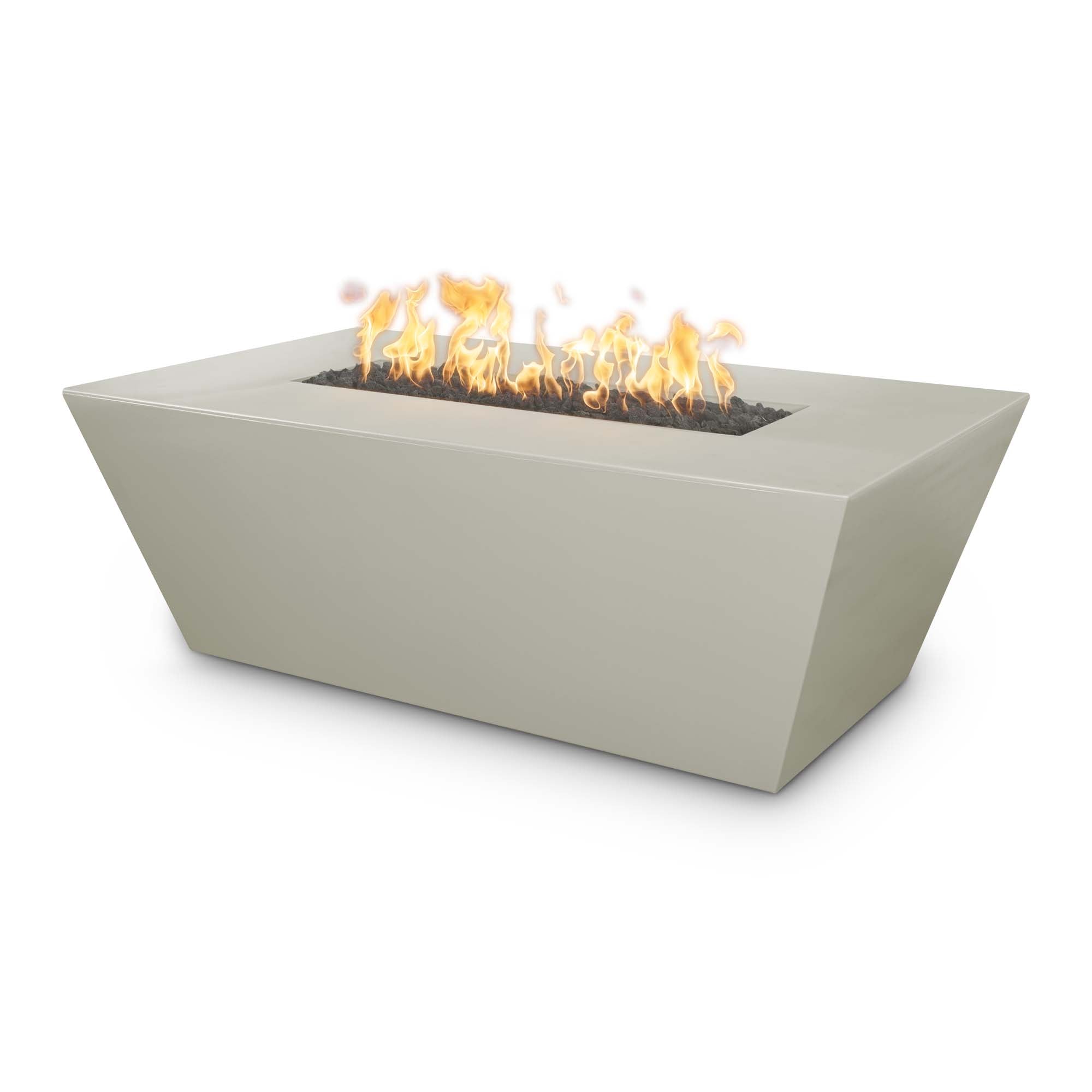 The Outdoor Plus Fire Pit 60" x 36" / Plug & Play Electronic Ignition The Outdoor Plus Angelus Fire Pit | Concrete OPT-AGLGF60EKIT
