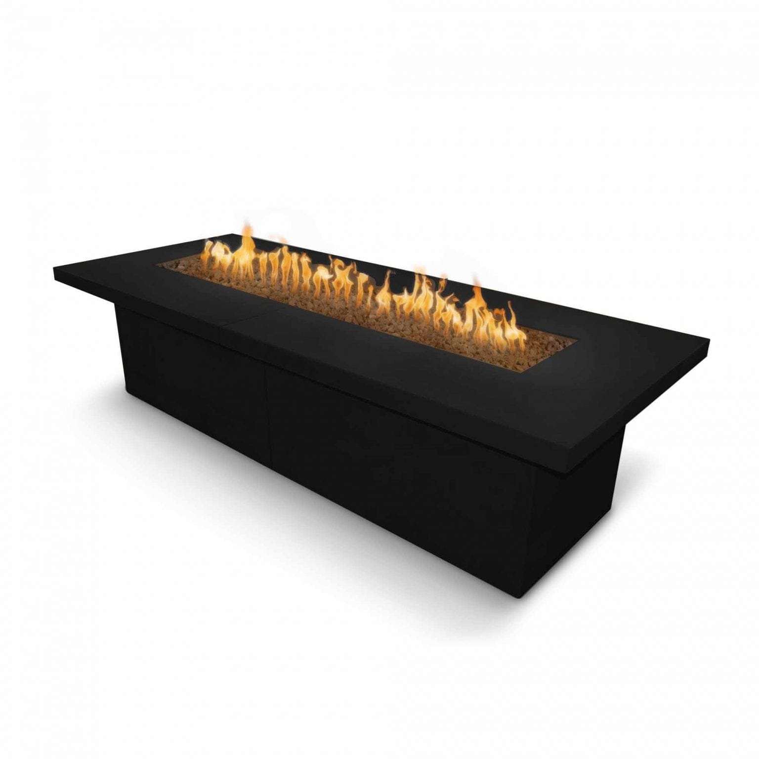 The Outdoor Plus Fire Pit 72" x 36" / Plug & Play Electronic Ignition The Outdoor Plus Newport Fire Table | Concrete OPT-NPTT72EKIT