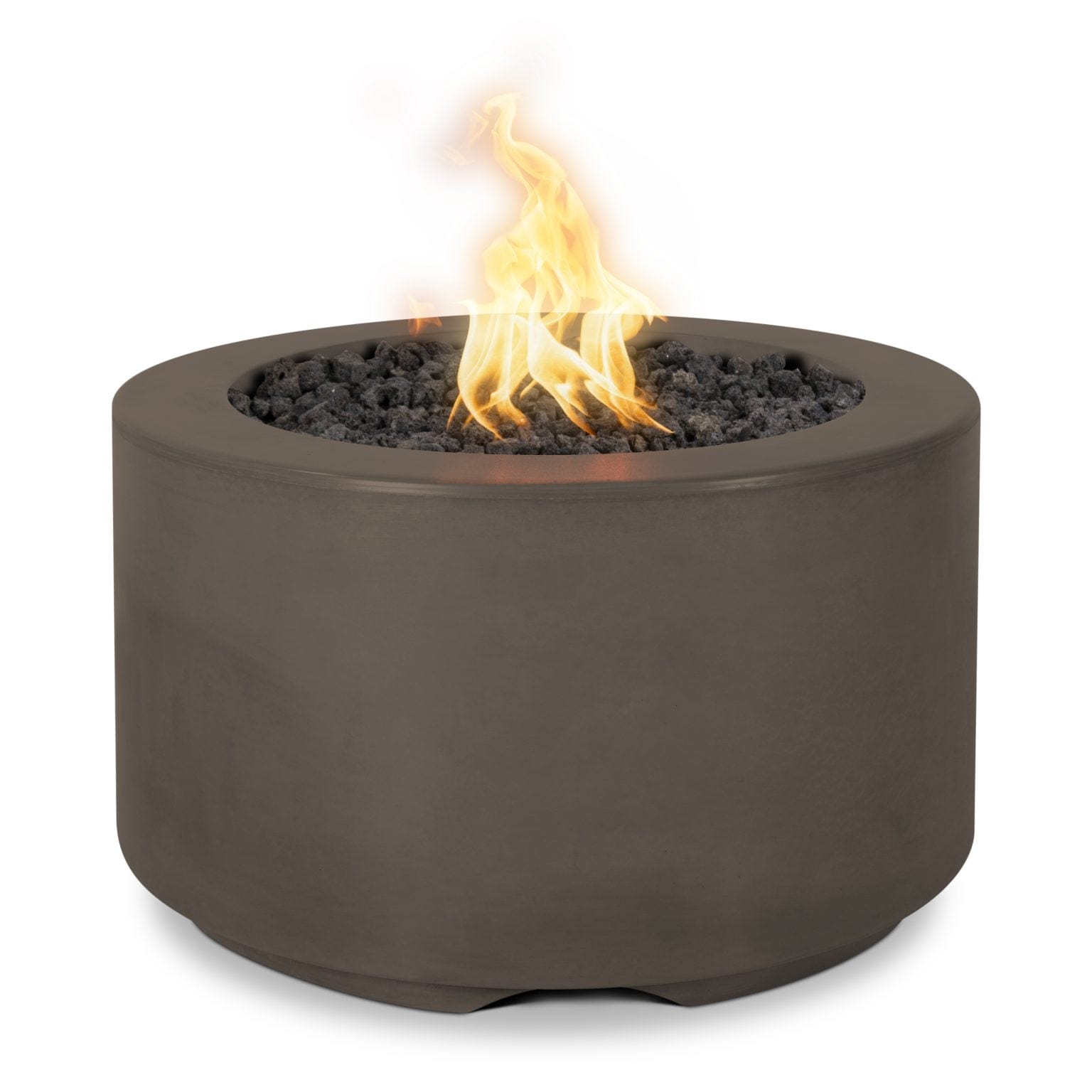 The Outdoor Plus Fire Pit Match Lit The Outdoor Plus Florence 32" Fire Pit | 18" Tall | GFRC Concrete OPT-FL3218