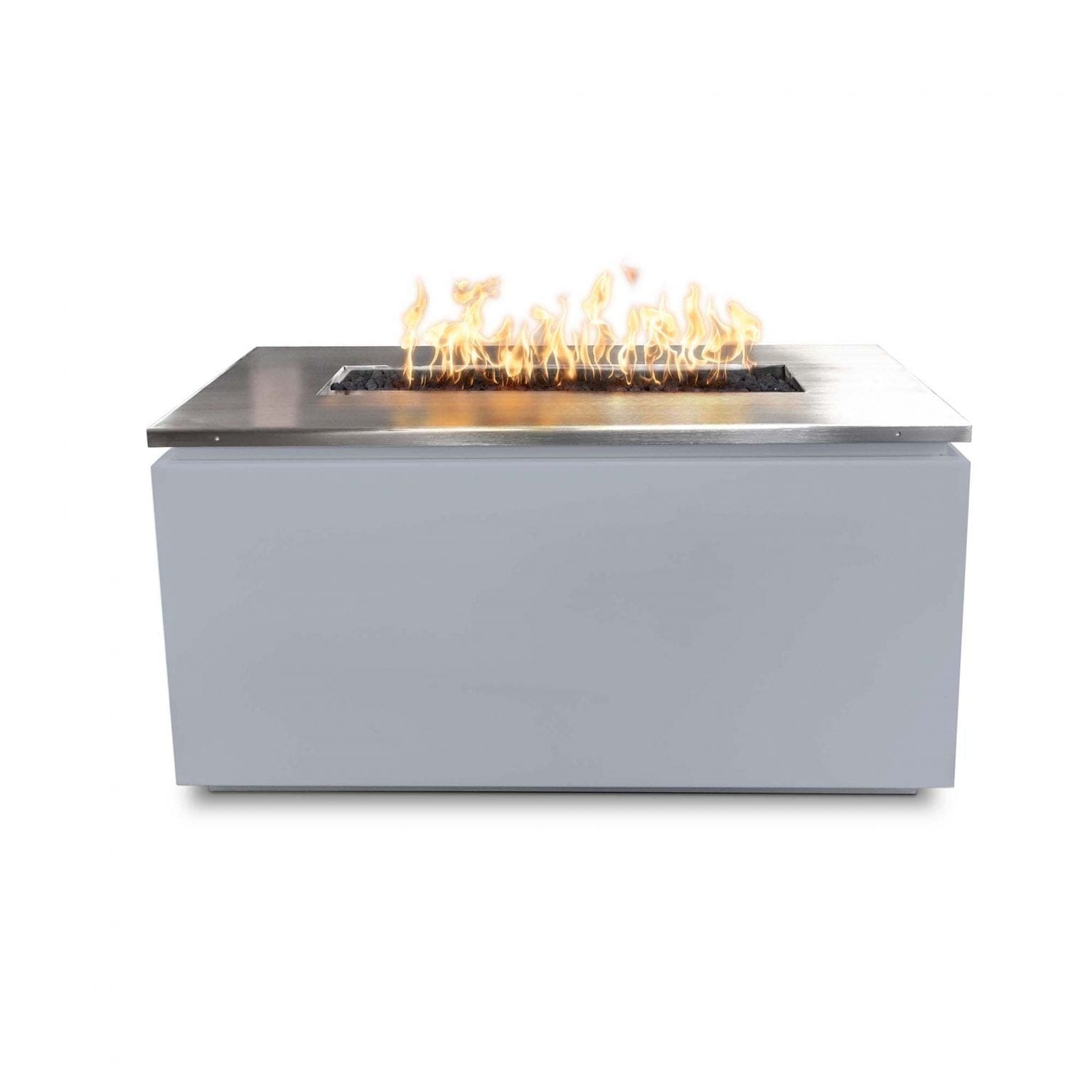 The Outdoor Plus Fire Pit Match Lit with Flame Sense System The Outdoor Plus Merona Fire Pit | Stainless Steel & Metal Powder Coat TOP-MC4622FSML