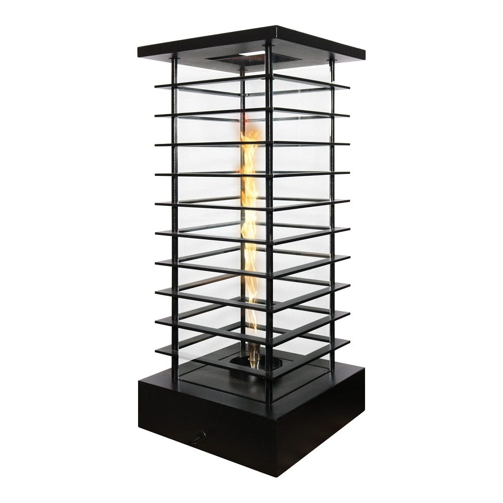 The Outdoor Plus Fire Tower 28" x 28" / Match Lit The Outdoor Plus High Rise Fire Tower | Metal Powder Coat OPT-FTWR628