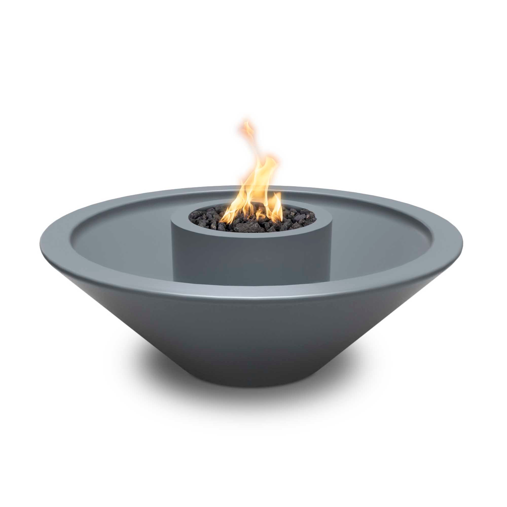 The Outdoor Plus Fire & Water Bowl Match Lit The Outdoor Plus 48" Cazo Fire & Water Bowl 360° Spill | GFRC OPT-48CZFW360