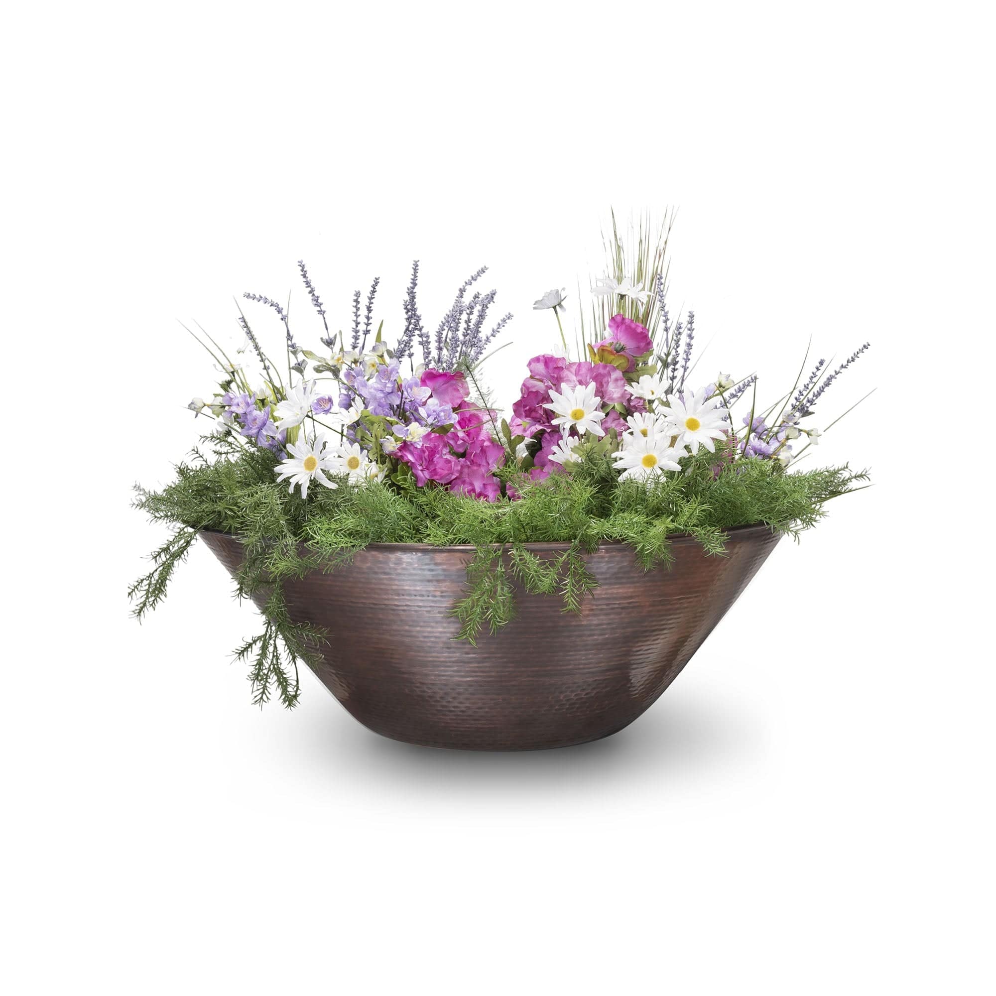 The Outdoor Plus Planter Bowl The Outdoor Plus Remi 31"Planter Bowl | Hammered Copper OPT-31RCPO