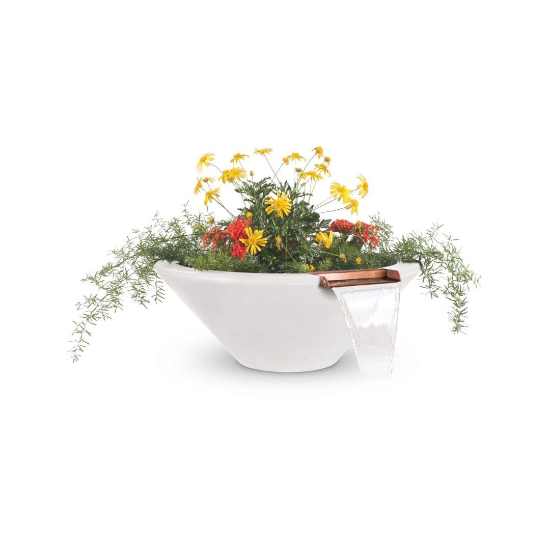 The Outdoor Plus Planter & Water Bowls 24" The Outdoor Plus Cazo Planter & Water Bowl | GFRC Concrete OPT-24RPW