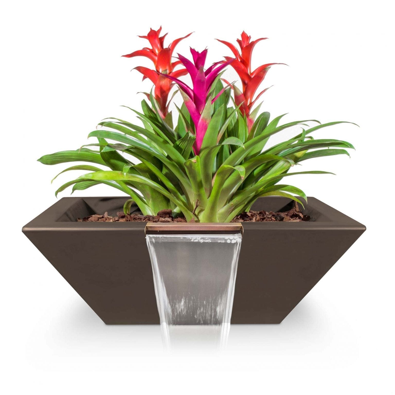 The Outdoor Plus Planter & Water Bowls 24" The Outdoor Plus Maya Planter & Water Bowl | GFRC Concrete OPT-36SPW