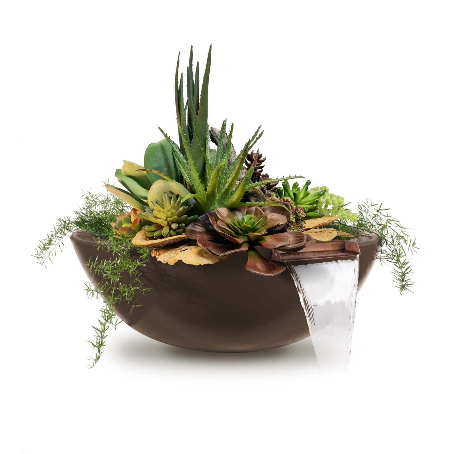 The Outdoor Plus Planter & Water Bowls 27" The Outdoor Plus Sedona Planter & Water Bowl | GFRC Concrete OPT-27RPW