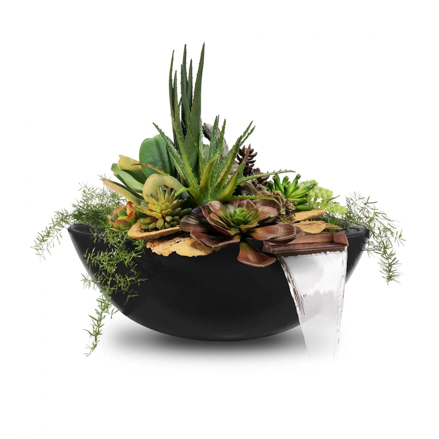 The Outdoor Plus Planter & Water Bowls 33" The Outdoor Plus Sedona Planter & Water Bowl | GFRC Concrete OPT-33RPW