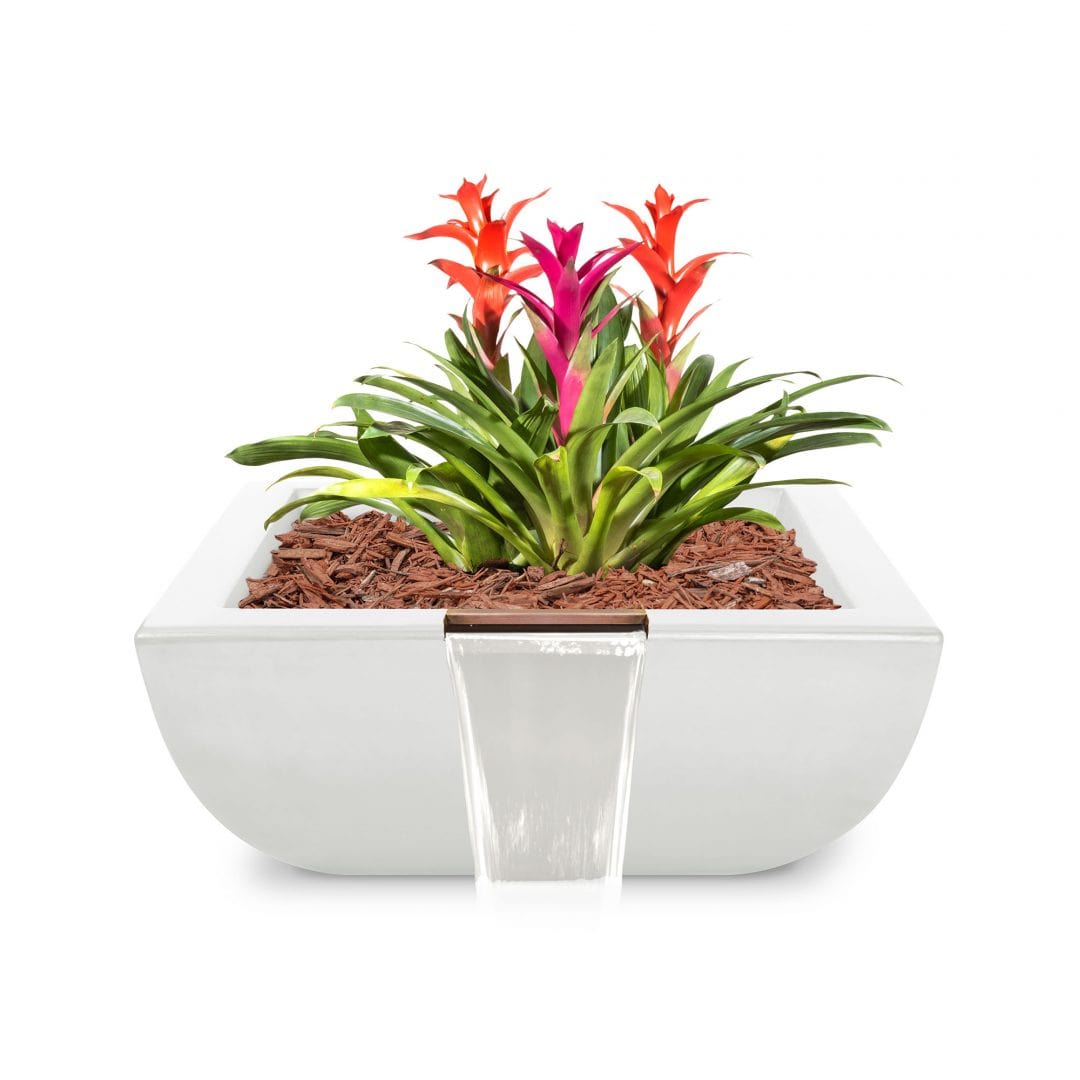 The Outdoor Plus Planter & Water Bowls 36" The Outdoor Plus Avalon Planter & Water Bowl | GFRC Concrete OPT-AVLPW36
