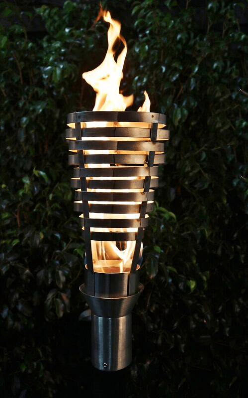 The Outdoor Plus Torch The Outdoor Plus Hercules Fire Torch - Stainless Steel OPT-TT5M