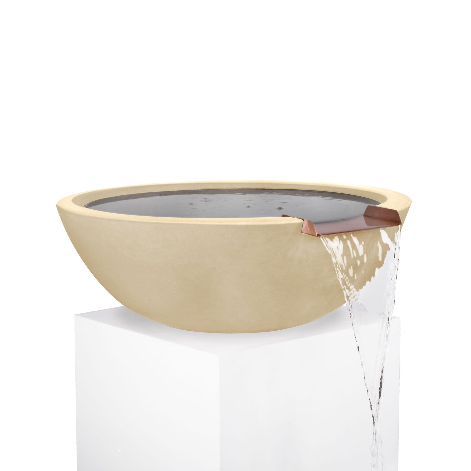 The Outdoor Plus Water Bowl 27" The Outdoor Plus Sedona Water Bowl | GFRC Concrete OPT-27RWO