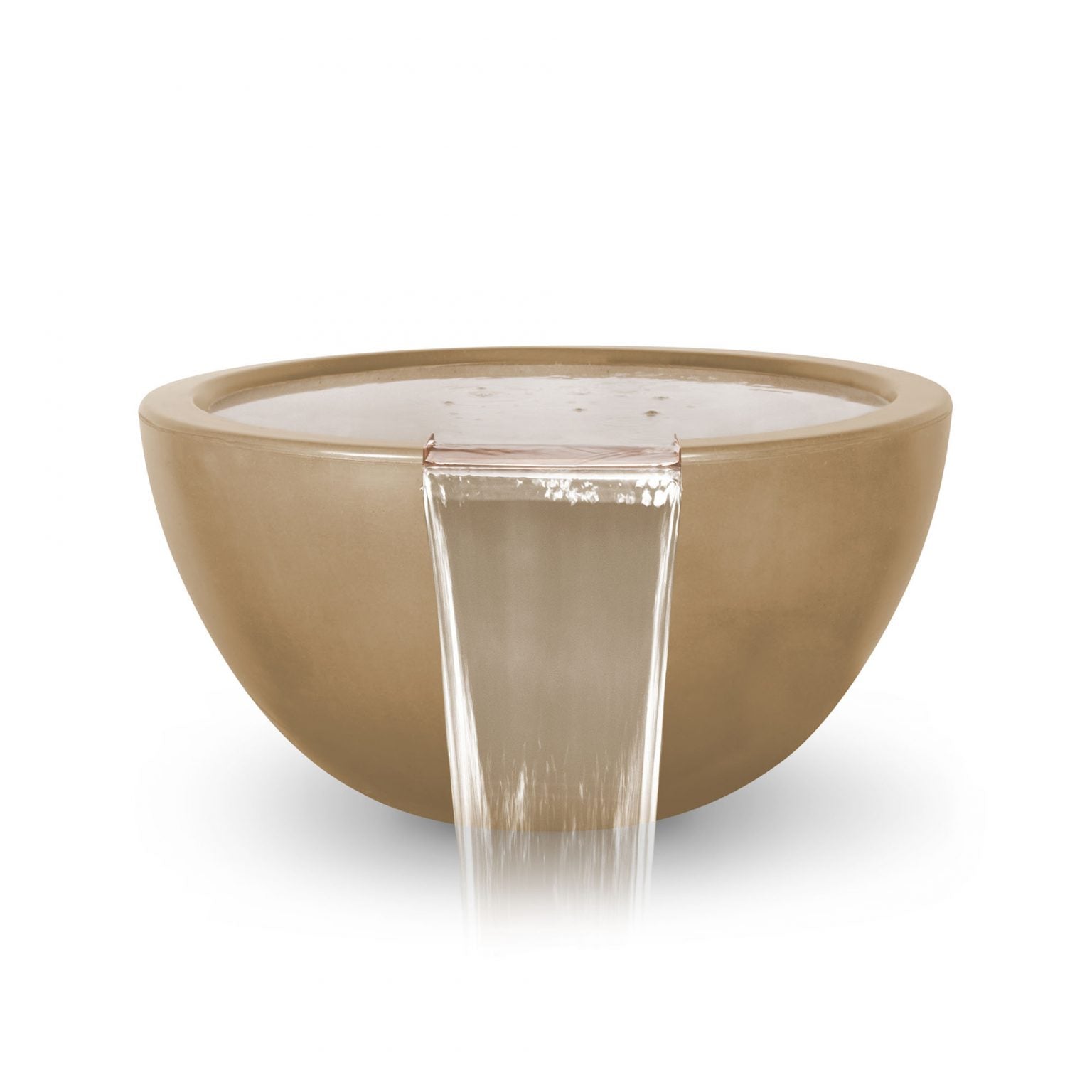 The Outdoor Plus Water Bowl 30" The Outdoor Plus Luna Water Bowl | GFRC Concrete OPT-LUNWO30