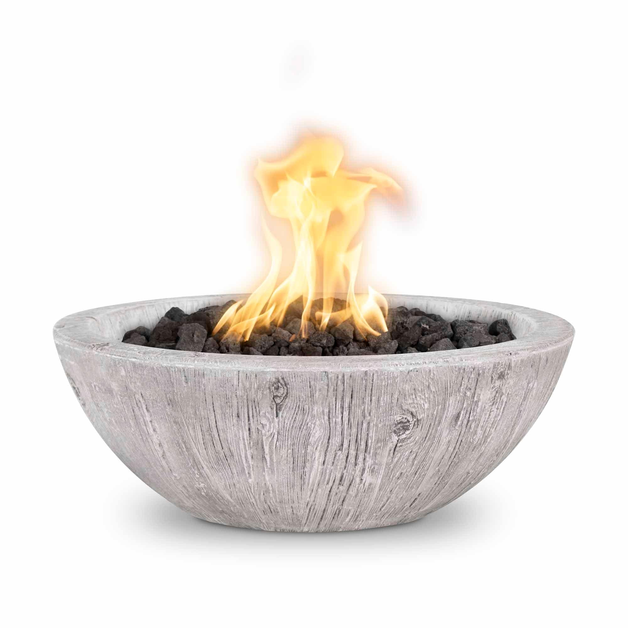 The Outdoor Plus Fire Bowl The Outdoor Plus 27" Sedona Fire Bowl | Wood Grain Concrete