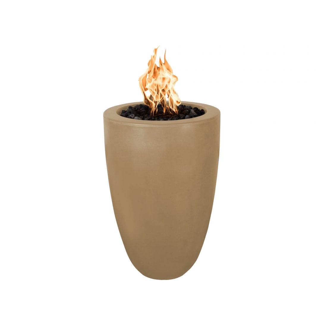 The Outdoor Plus Fire Pillar No Access Door / Match Lit The Outdoor Plus Castillo Fire Pillar | Concrete OPT-CSTO22