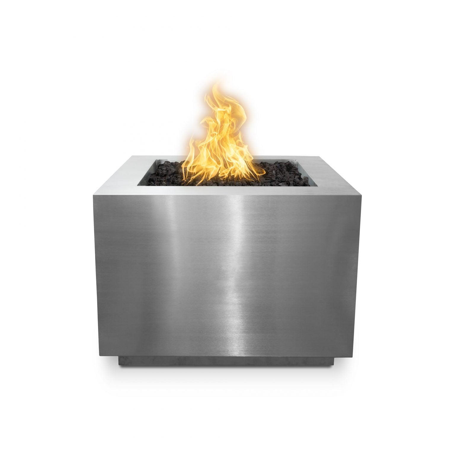 The Outdoor Plus Fire Pit 30" / Match Lit The Outdoor Plus Forma Fire Pit | Stainless Steel OPT-3030SQSS