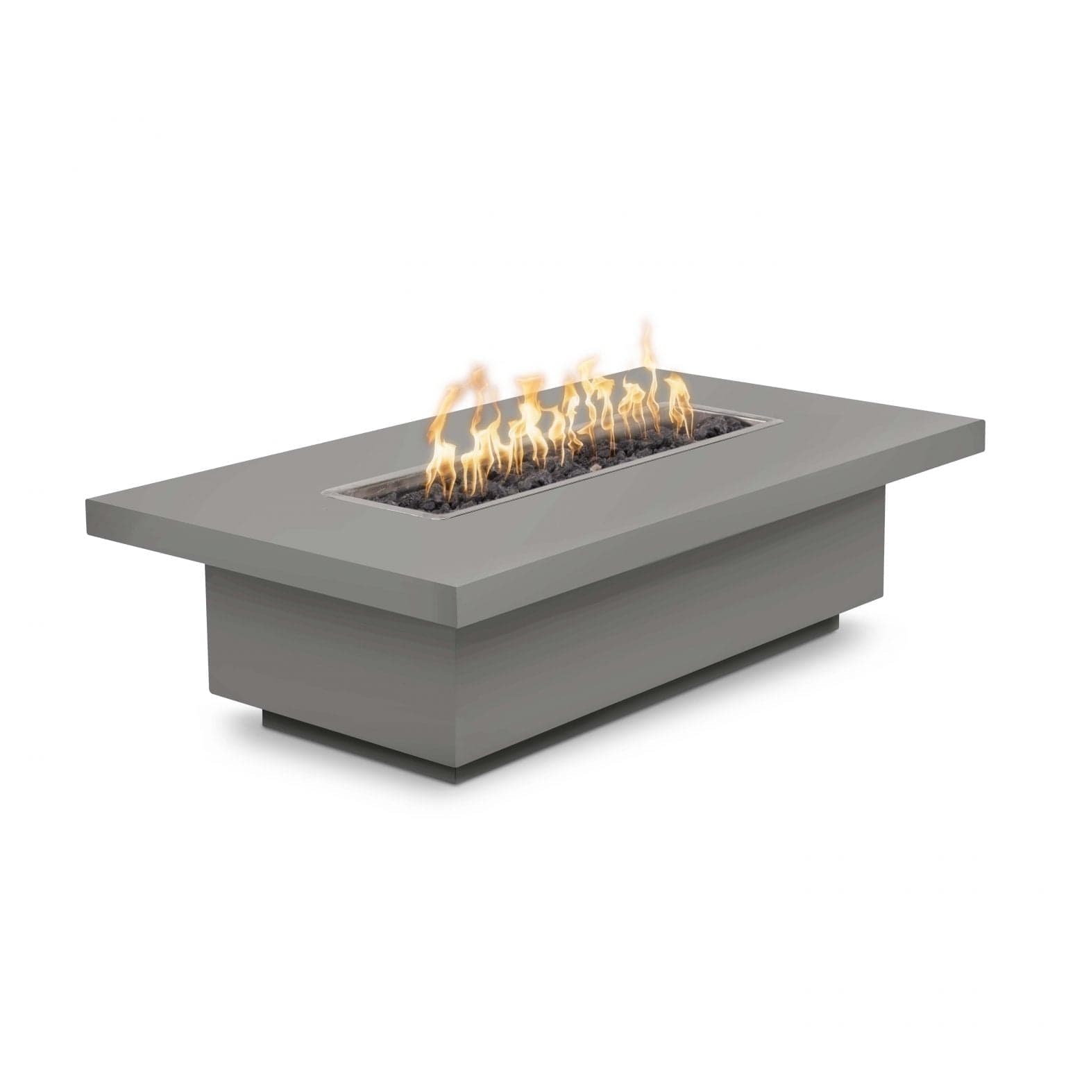 The Outdoor Plus Fire Pit 48" / Flame Sense System with Push Button Spark Igniter The Outdoor Plus Fremont Fire Pit - 15" Tall | Metal Powder Coat OPT-FRMPC4815FSEN