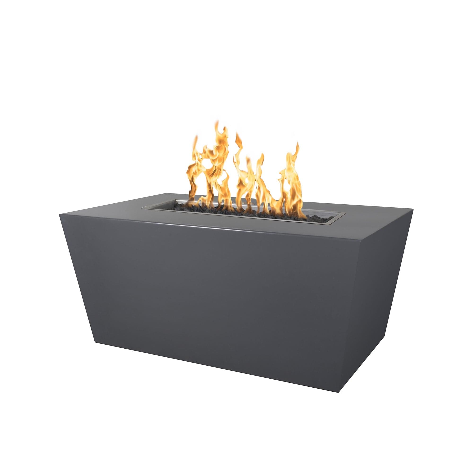 The Outdoor Plus Fire Pit 48" / Flame Sense System with Push Button Spark Igniter The Outdoor Plus Mesa Fire Pit | Metal Powder Coat OPT-PCTT4824FSEN