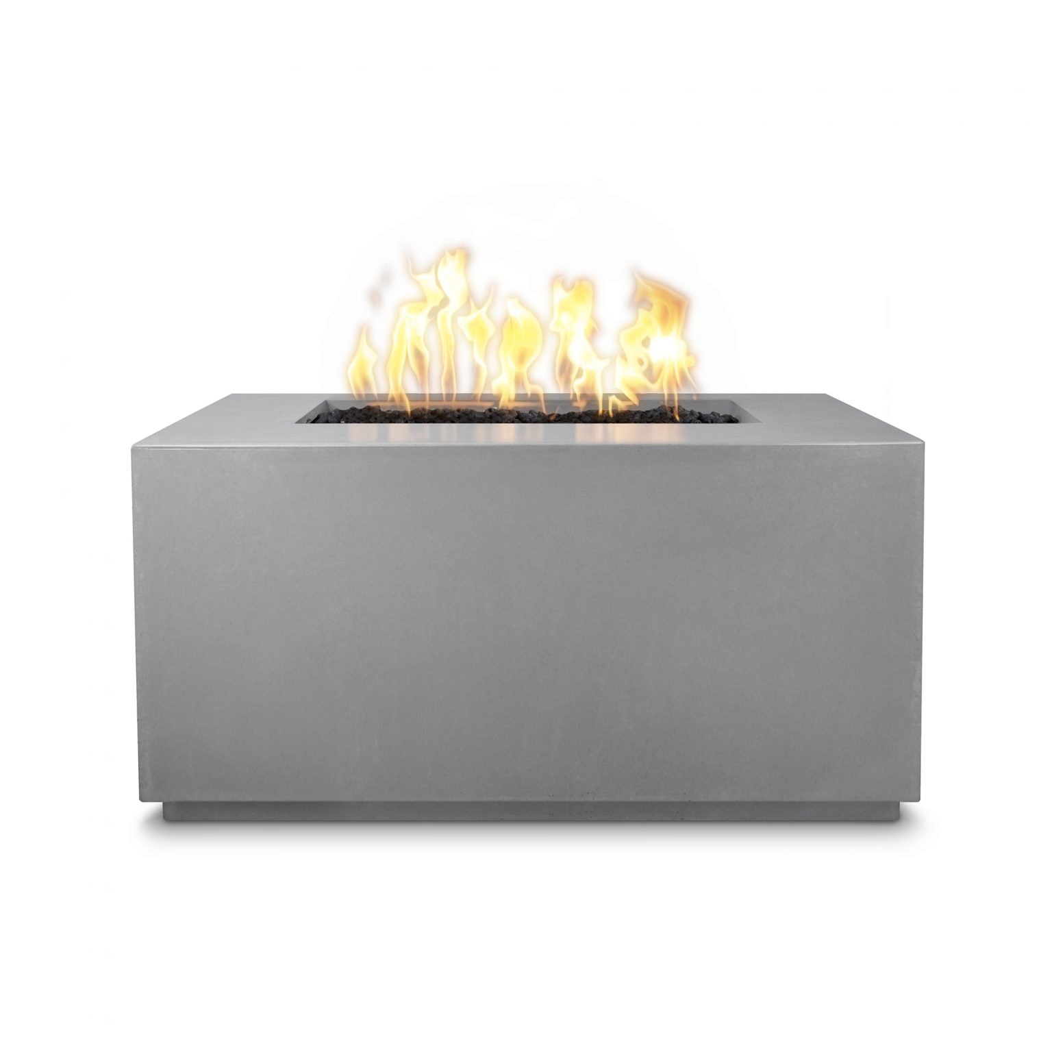 The Outdoor Plus Fire Pit 48" / Flame Sense System with Push Button Spark Igniter The Outdoor Plus Pismo Fire Pit | GFRC Concrete OPT-2448FSEN