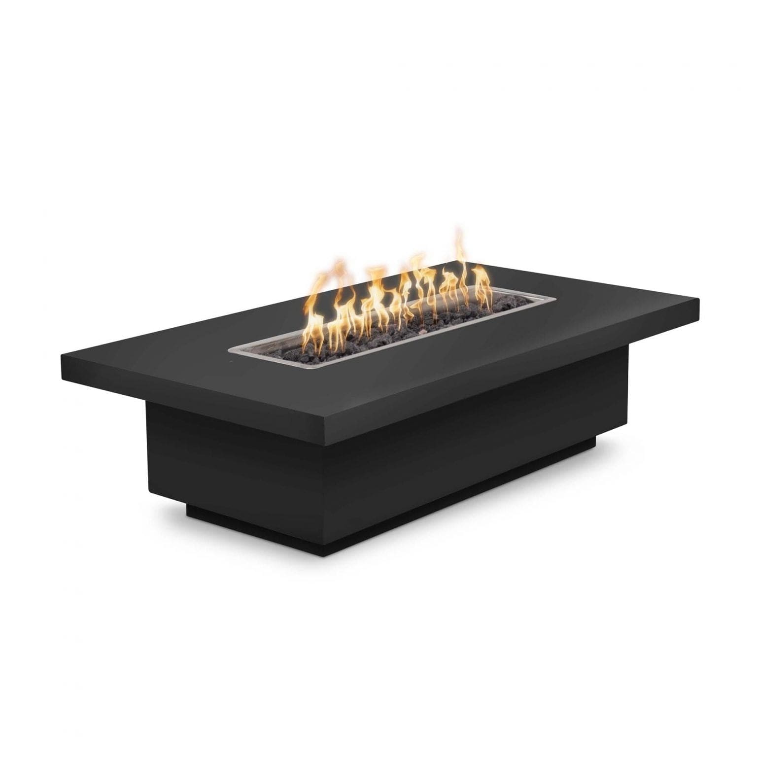 The Outdoor Plus Fire Pit 48" / Match Lit with Flame Sense System The Outdoor Plus Fremont Fire Pit - 15" Tall | Metal Powder Coat OPT-FRMPC4815FSML