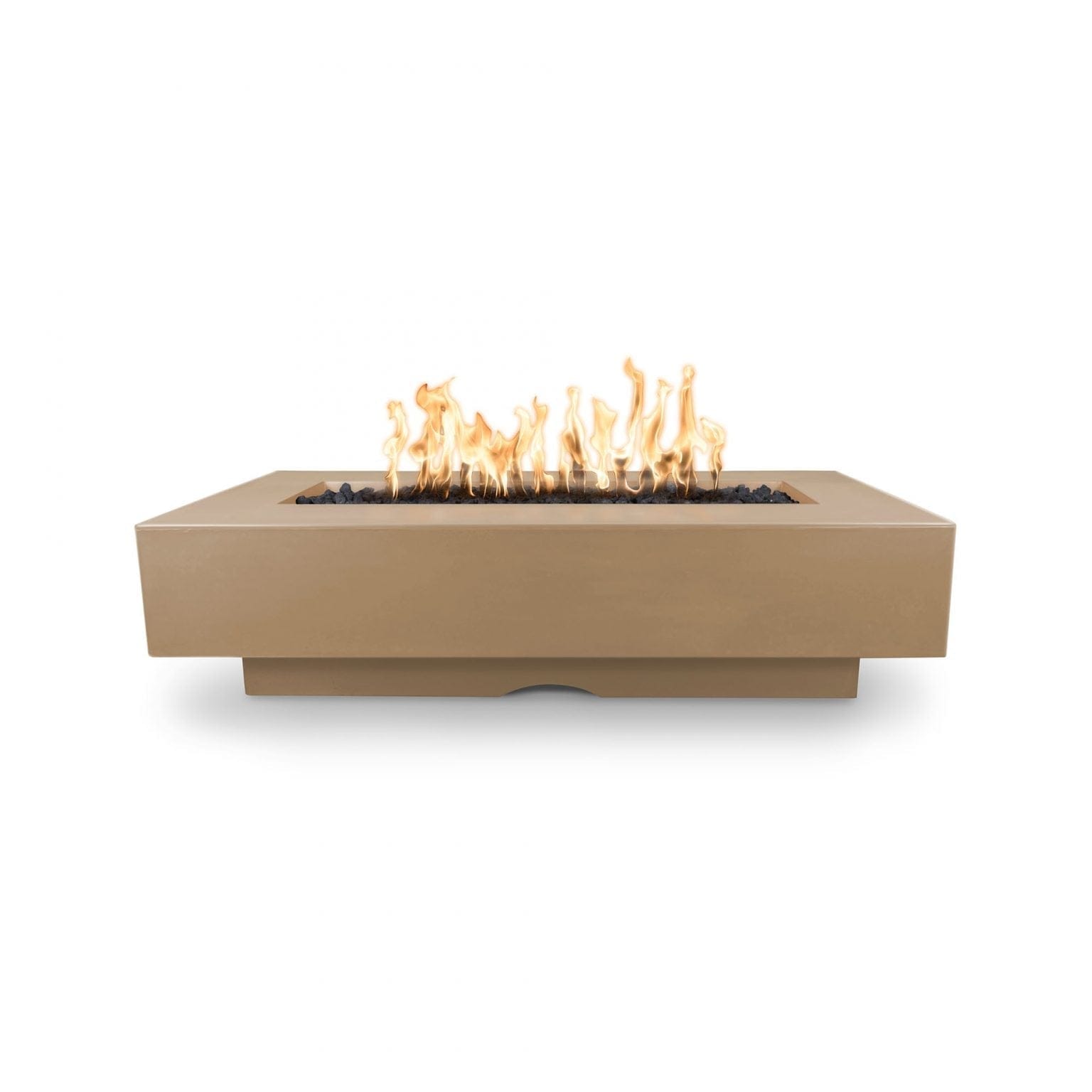 The Outdoor Plus Fire Pit 48" / Plug & Play Electronic Ignition The Outdoor Plus Del Mar Fire Pit | Concrete OPT-CORGFRC48EKIT