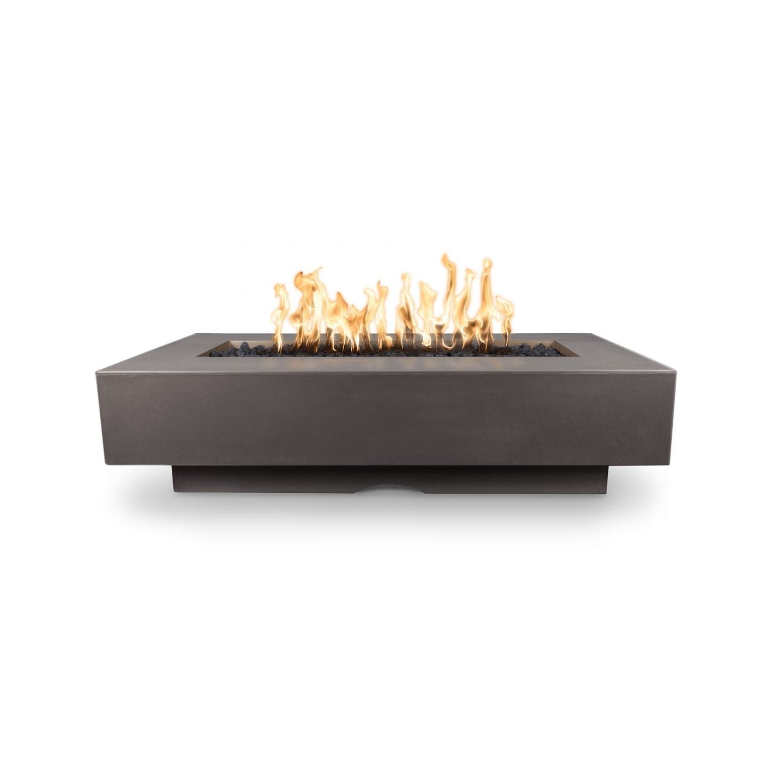 The Outdoor Plus Fire Pit 60" / Match Lit with Flame Sense System The Outdoor Plus Del Mar Fire Pit | Concrete OPT-DEL6028FSML