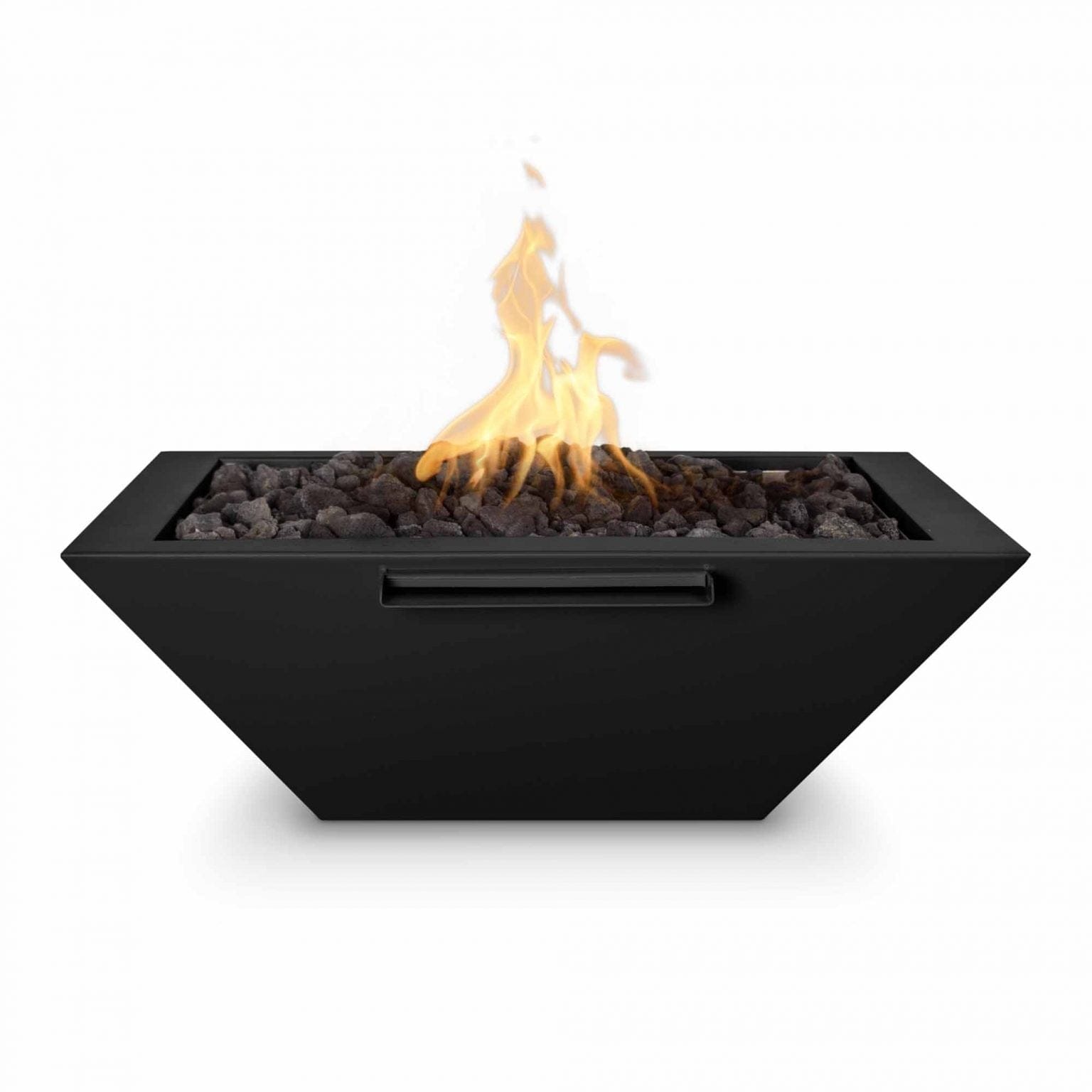 The Outdoor Plus Fire & Water Bowl 30" / Match Lit The Outdoor Plus Maya Fire & Water Bowl | Metal Powder Coat OPT-30SQPCFW