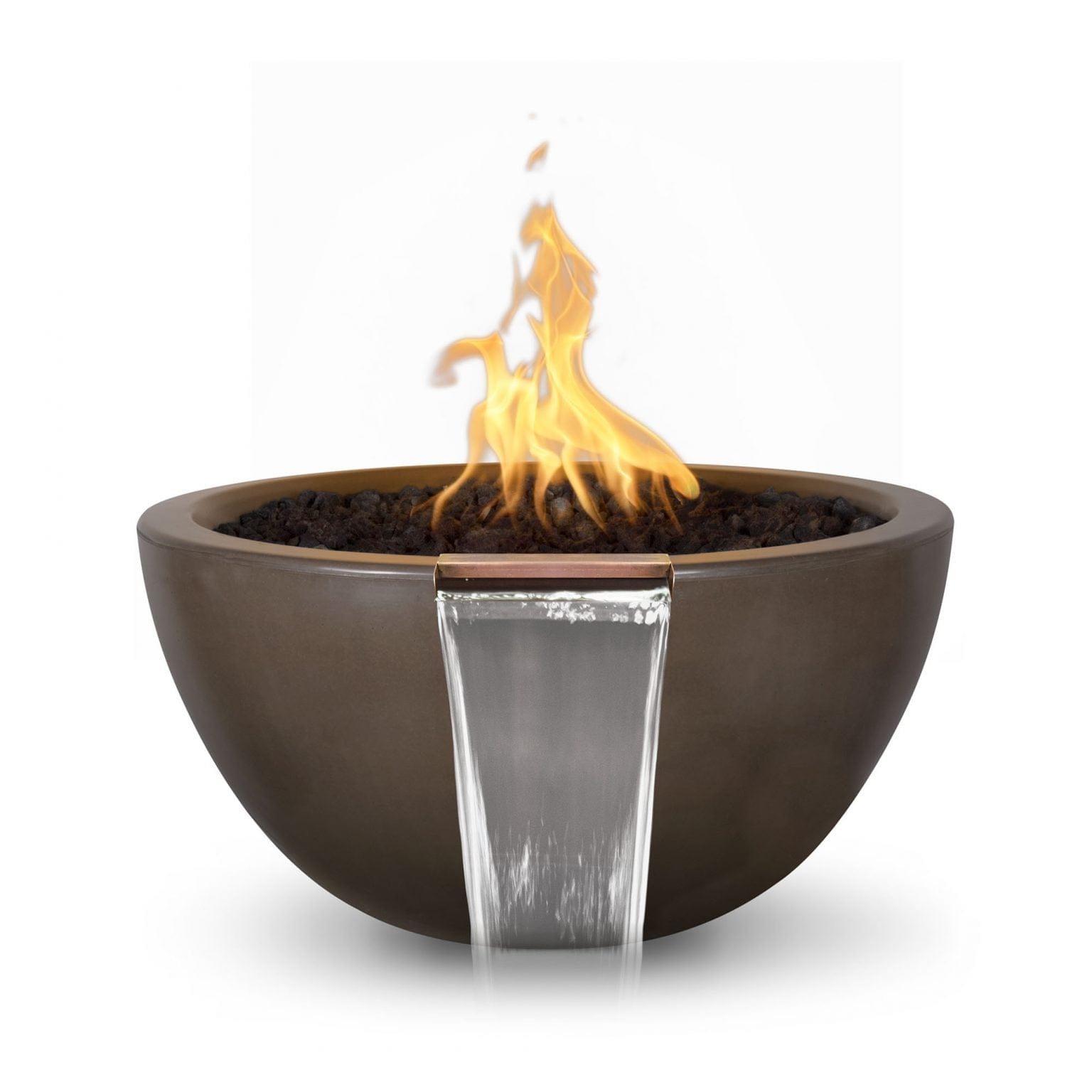 The Outdoor Plus Fire & Water Bowl The Outdoor Plus Luna Fire & Water Bowl | GFRC Concrete