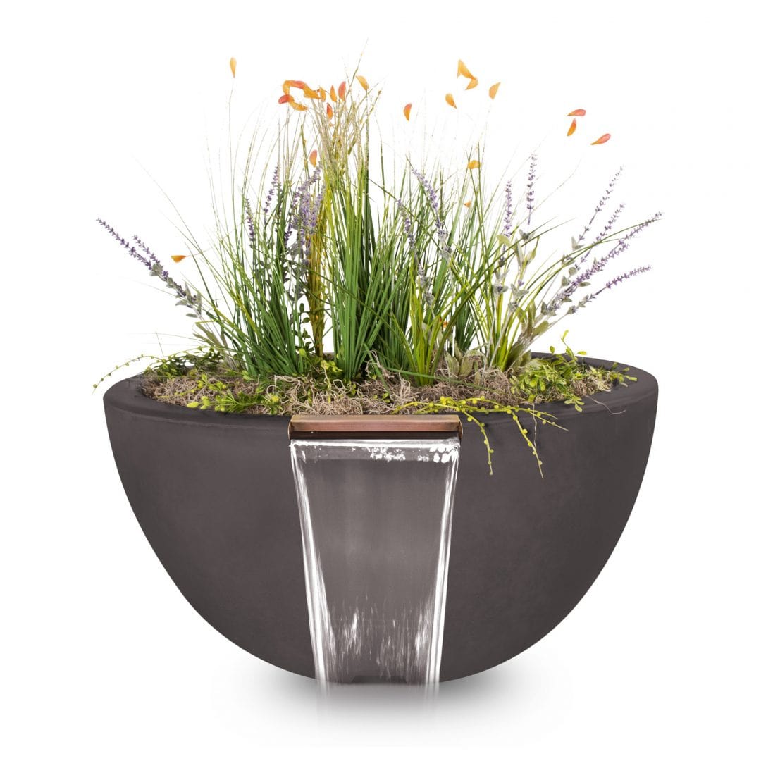 The Outdoor Plus Planter & Water Bowls The Outdoor Plus Luna Planter & Water Bowl | GFRC Concrete